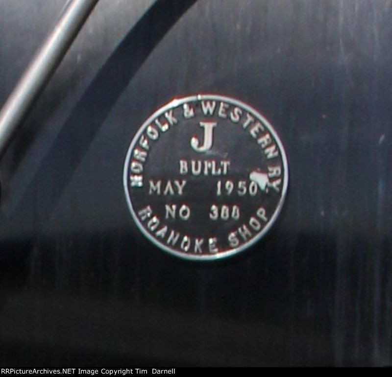 NW 611 builders plate